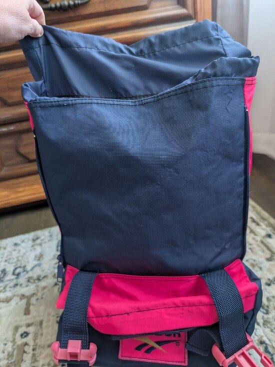 Reebok Vintage 90s Retro Backpack Neon Pink Yellow Blue main image 6